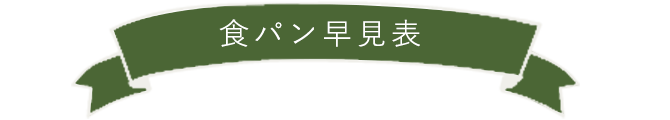 食パン早見表